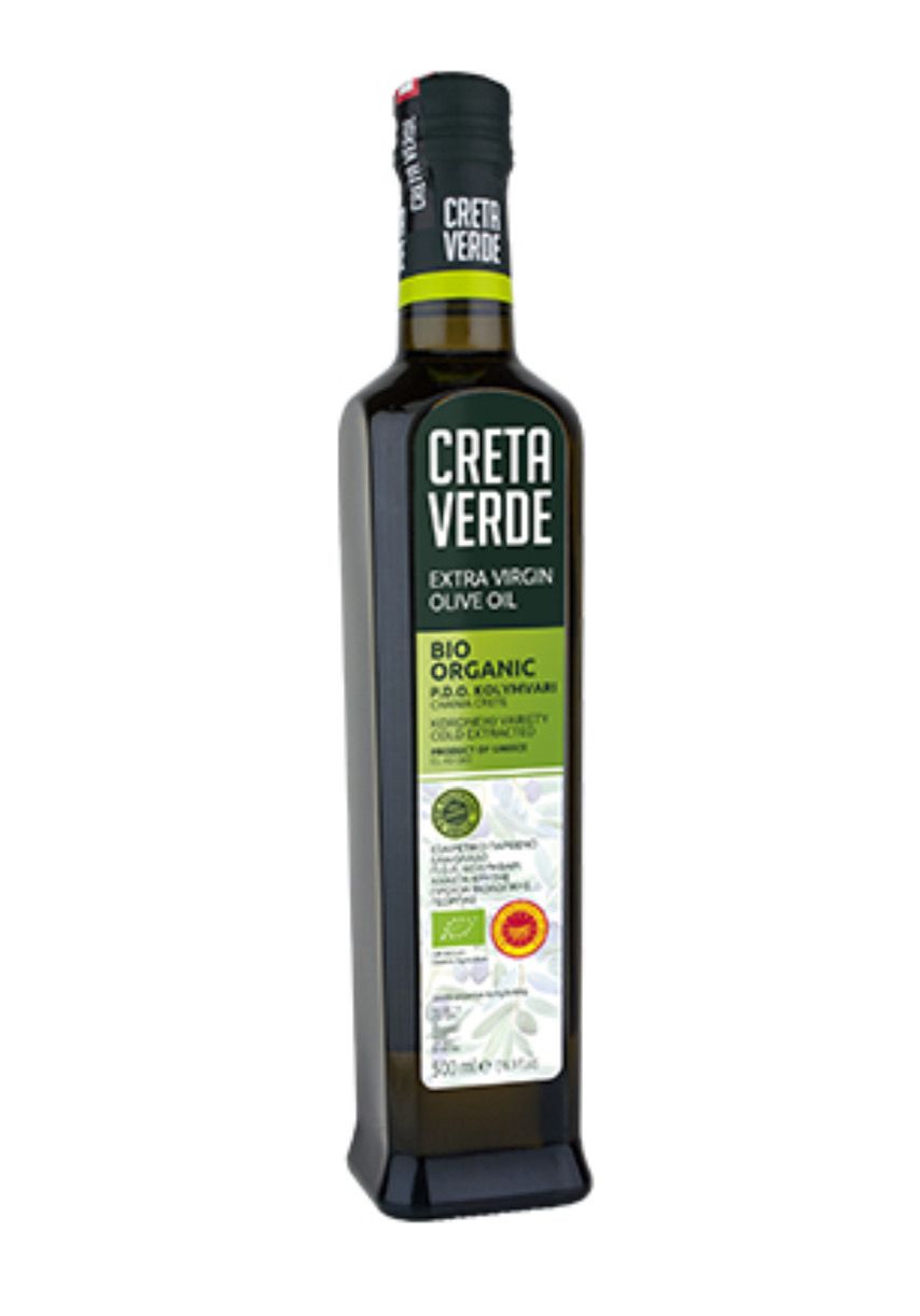 Оливковое масло "Creta verde" Extra Virgin Bio Organic, 0,5л