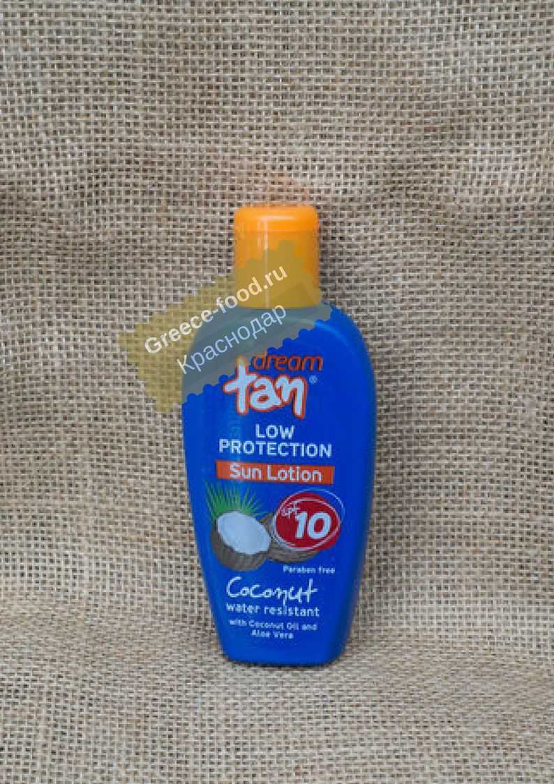 Солнцезащитный крем для тела "Dream Tan" SPF 10, 150мл*6шт