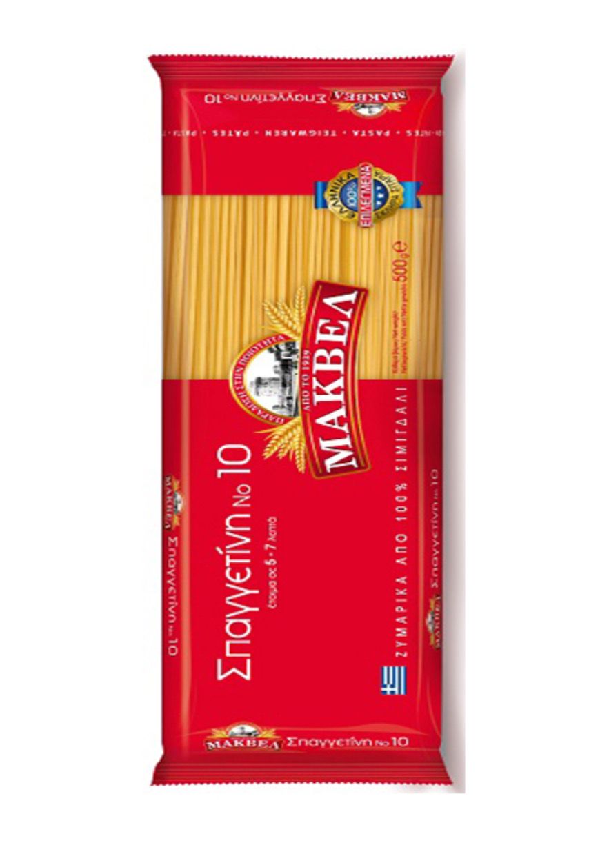 Спагетти №10 "Makvel", 500г