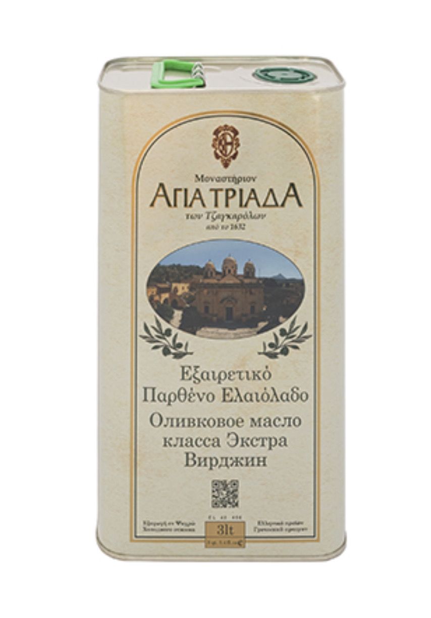 Оливковое масло "Agia Triada" Extra Virgin, 3л