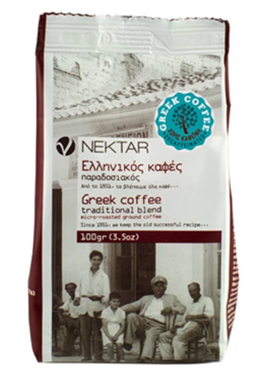Кофе молотый, без кофеина "Nektar", 100г
